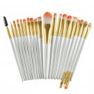 20Pcs Professional Makeup Brushes Set Powder Foundation Eyeshadow Make Up Brushes #10