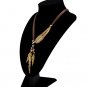 Necklace Alloy Feather Statement Necklaces Pendants Vintage Rope Chain Necklace Jewelry #2
