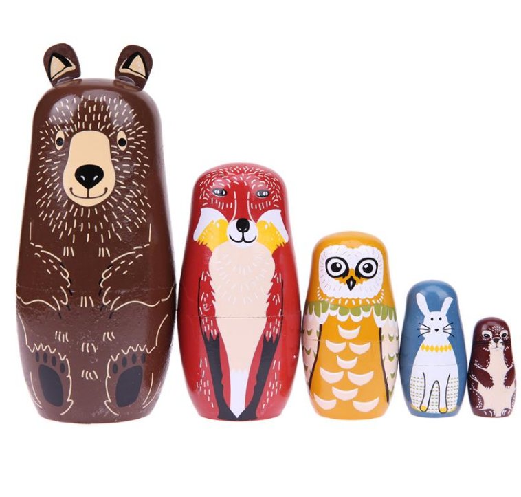 steiff matryoshka bear