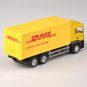 Diecast Truck 1:64 Scale Express DHL Truck Model Yellow Container Transporter Kids Toys