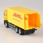 Diecast Truck 1:64 Scale Express DHL Truck Model Yellow Container Transporter Kids Toys