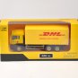 Diecast Truck 1:64 Scale Express DHL Truck Model Yellow Container Transporter Kids Toys