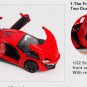 1/32 Scale Alloy Lykan Hypersport Fast and Furious Electronic Diecast Cars Toys #2