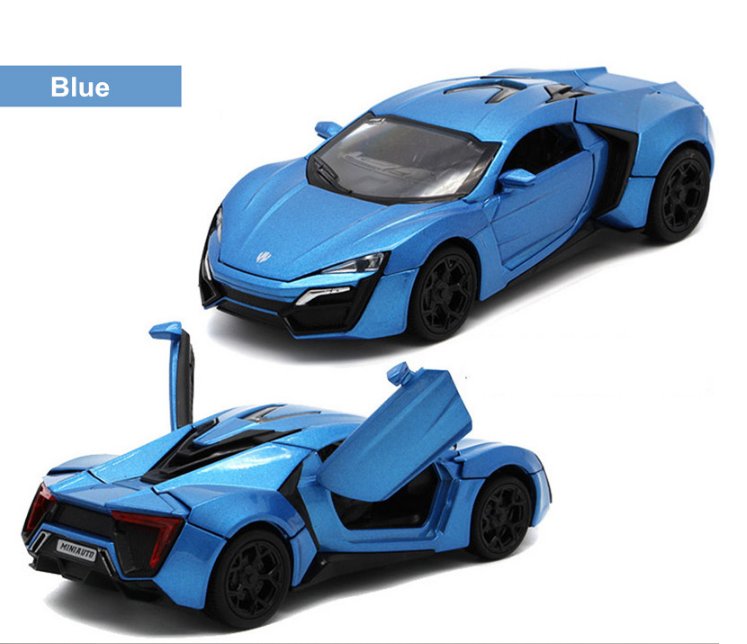 fast and furious lykan hypersport toy