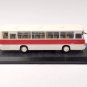 Diecast White Ikarus 256 1977 Bus Vehicles Car Model Toy