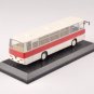 Diecast White Ikarus 256 1977 Bus Vehicles Car Model Toy