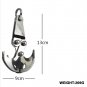 Stainless Steel Gravity Hook Carabiner Key Chain Magnet Foldable Grappling Climbing Claw Car