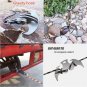 Stainless Steel Gravity Hook Carabiner Key Chain Magnet Foldable Grappling Climbing Claw Car