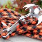 Stainless Steel Gravity Hook Carabiner Key Chain Magnet Foldable Grappling Climbing Claw Car