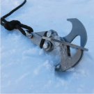 Stainless Steel Gravity Hook Carabiner Key Chain Magnet Foldable Grappling Climbing Claw Car