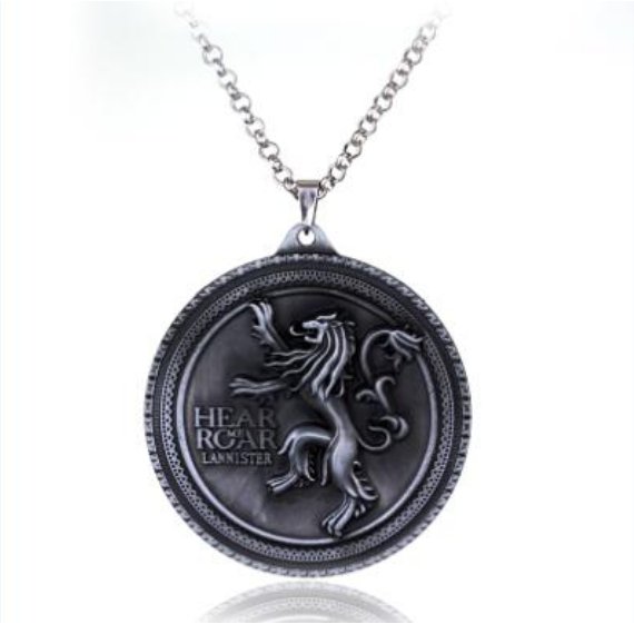 Game Of Thrones Daenerys House Targaryen Three Headed Dragon Pendant ...