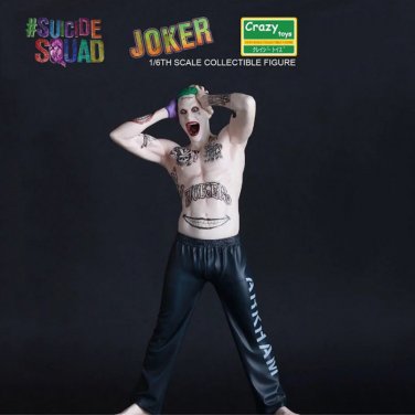 26cm The Avengers Super Hero Crazy Toys Suicide Squad Jocker Action Figure PVC Doll