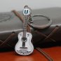 Movie Coco Guitar Necklace Skull Dog Dante Keychain toys Metal Necklace Pendant Key Ring #1