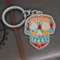 Movie Coco Guitar Necklace Skull Dog Dante Keychain toys Metal Necklace Pendant Key Ring #5