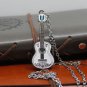Movie Coco Guitar Necklace Skull Dog Dante Keychain toys Metal Necklace Pendant Key Ring #2