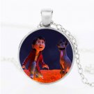 Movie Coco Pixar Figures Toys Coco Birthday Party Gift Alloy Pendants Keychain Necklace #7