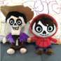 2pc New Hot Movie Coco Plush Toy Doll Cute Cartoon Stuffed Dolls Baby Kids Toys