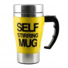 Hot Self Stirring 350 ML Automatic Electric Coffee Cup Smart Stainless Steel Mugs #5