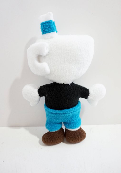 Cuphead Game Cuphead & Mugman Mecup And Brocup: Cuphead Plush Toy 20cm
