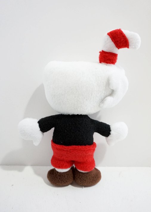 Cuphead Game Cuphead & Mugman Mecup And Brocup: Mugman Plush Toy 20cm