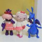 6pcs/set Doc McStuffins Doctor Friends Girls & Dragon & Sheep & Hippo 5-8cm Action Figure Toys