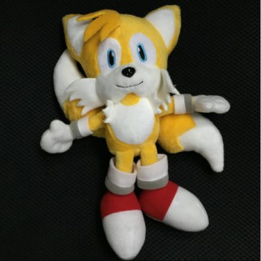 New Sonic the Hedgehog Tails Ultimate Flash Anime Fox Plush Toys 20CM