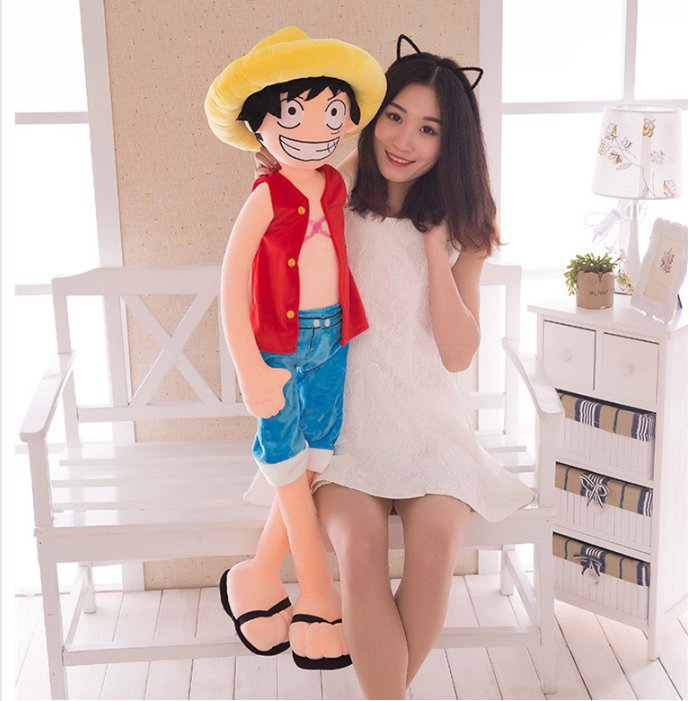 one piece luffy plush doll