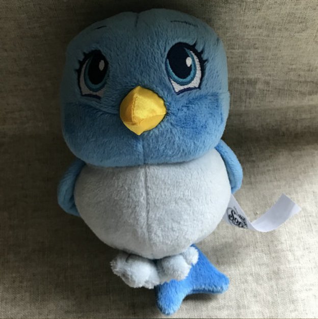 blue bird plush