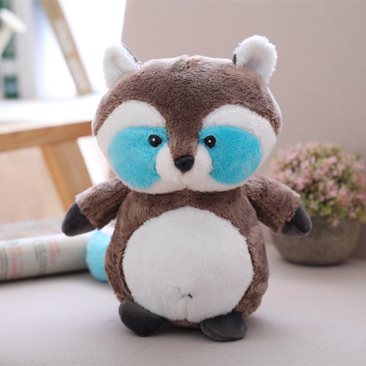 stuffed raccoon toy