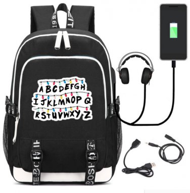 Stranger Things school bag Men women's backpack student school bag Notebook backpack Daily backpack