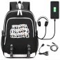 Stranger Things school bag Men women's backpack student school bag Notebook backpack Daily backpack