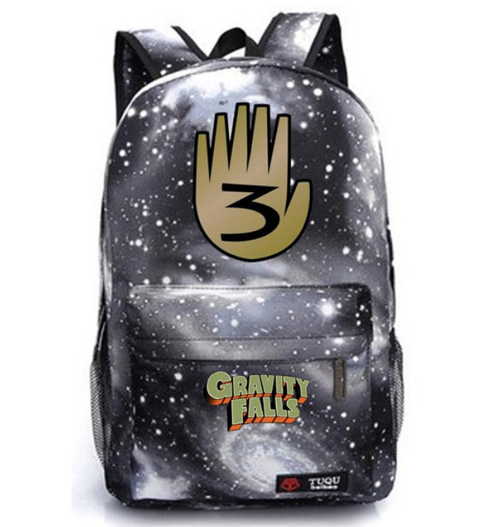 Dipper Pines Gravity Falls school bag backpack student school bag