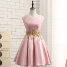 BNWT hej!fika Tea Party Dress Satin applique sequins diamantes Lace Up  XXS-L