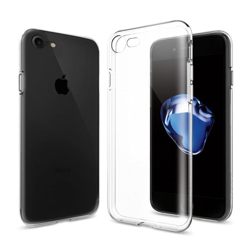 For iPhone 7 Ultra Thin Soft Transparent Slim Anti Slip Case