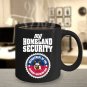 German Shepherd Ceramic Coffee Mug - Homeland Security - Cute Large Cup (Black) - Best Gift