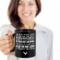 Christian Ceramic Coffee Mug - I Trust in You - Cool Large Cup (Black) - Best Gift for Men, Women