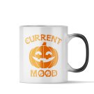 Magic Coffee Mug - Current Mood - Halloween Gift for Women/Funny Gift for Men/Birthday Gift for Her