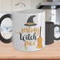 Magic Mug - Resting Witch Face - Halloween Gift for Women, Funny Gift for Men, Birthday Gift for Her