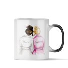 Magic Coffee Mug - Bride and Bridesmaid - Bridesmaid Gifts/Wedding Gift for Bride/Bridal Shower Gift