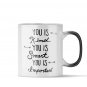 Magic Mug - You Is Important - Anniversary Gift for Men, Valentines Day Gift for Her, Birthday Gifts