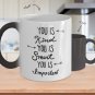 Magic Mug - You Is Important - Anniversary Gift for Men, Valentines Day Gift for Her, Birthday Gifts