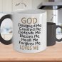 Magic Coffee Mug - God Loves Me- Baby Shower Gift for Men/Baptism Gift for New Baby/Christening Gift