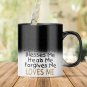 Magic Coffee Mug - God Loves Me- Baby Shower Gift for Men/Baptism Gift for New Baby/Christening Gift