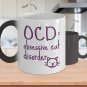 Magic Coffee Mug - OCD - Cat Gift for Men, Funny Gift for Him, Birthday Gift, Housewarming Gift