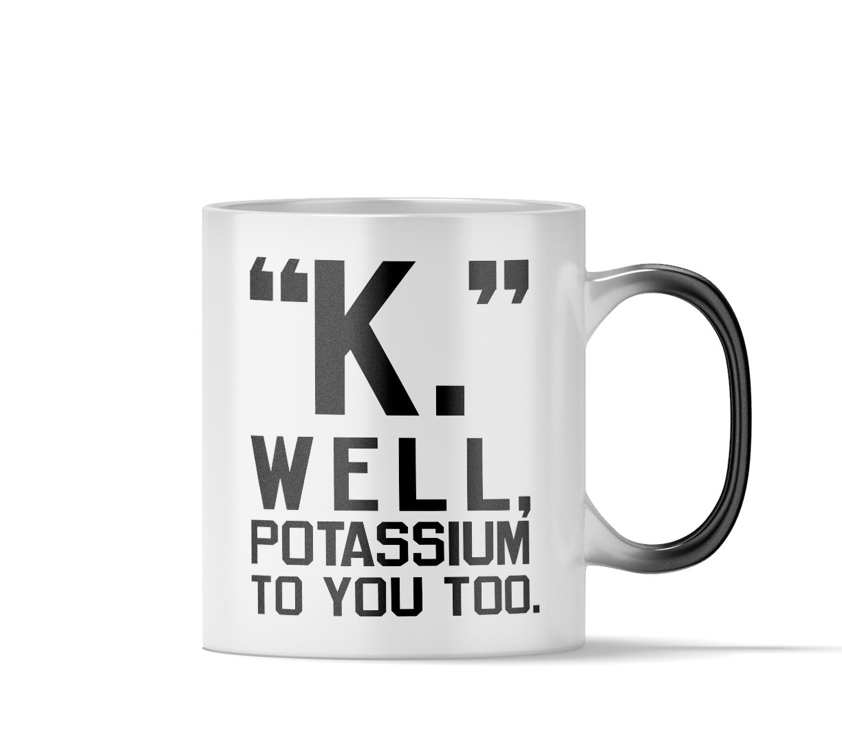 Magic Coffee Mug - K - Nurse Gift for Women, EMT Gift for Men, Funny Gift for Nurse