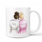 Maid of Honor Gifts/Wedding Gift for Bride/Bridal Shower Gift - Ceramic Coffee Mug - Bride and MOH
