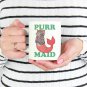 Funny Mug, Mermaid Gift for Women, Funny Gift for Best Friend - Funny Coffee Mug - Purrmaid