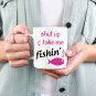 Fishing/Funny Gifts - Ceramic Coffee Mug - Take Me Fishing - Best Cute Gift for Him, Her, Men, Women