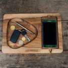 Docking station,charging station,husband gift,wife gift,desk organizer,anniversary gift