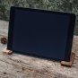 iPad gadget support, iPad wooden base, iPhone wooden holder, cell phone base, cell phone stand